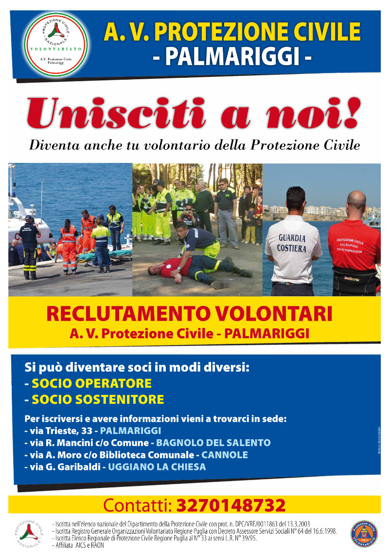 manifesto campagna reclutamento